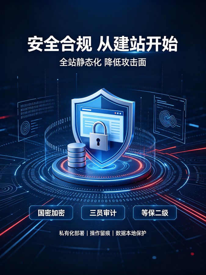 信创政务CMS后台菜单管理界面